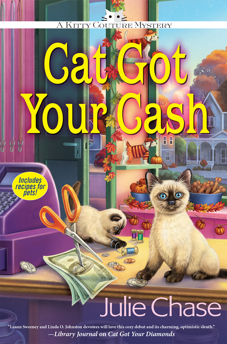 Kitty Couture Mystery 02 Cat Got Your Cash Chase Julie