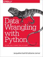Data Wrangling With Python Jarmul Katharine Kazil Jacqueline