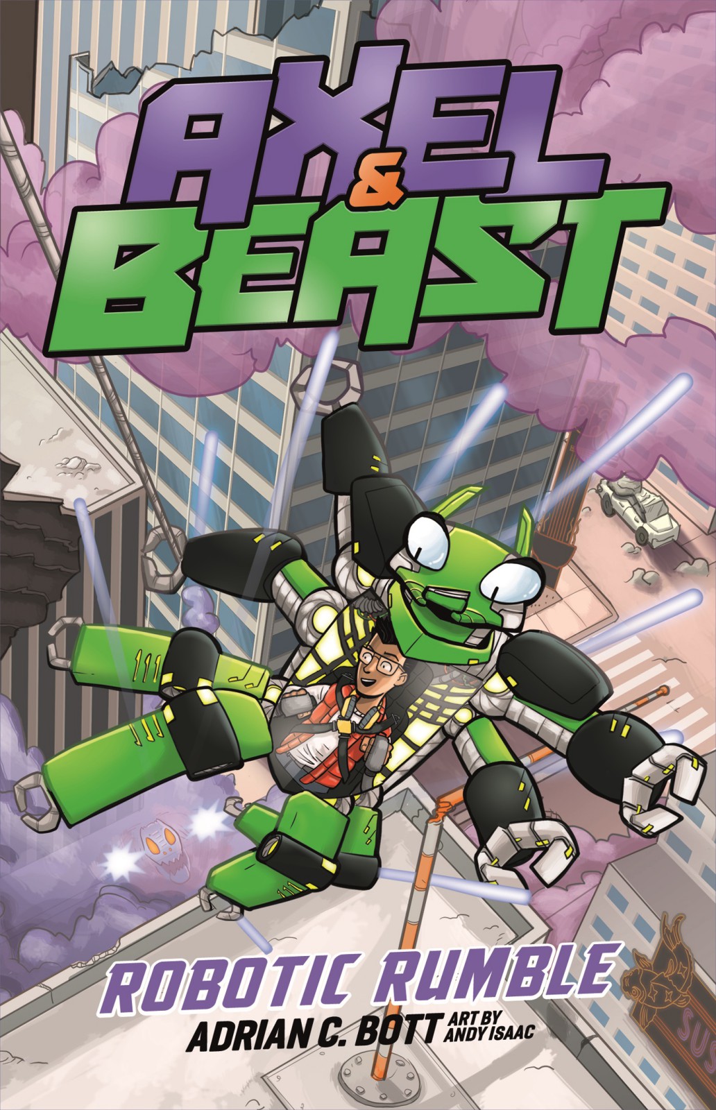 Axel And Beast 04 Robotic Rumble Bott Adrian C