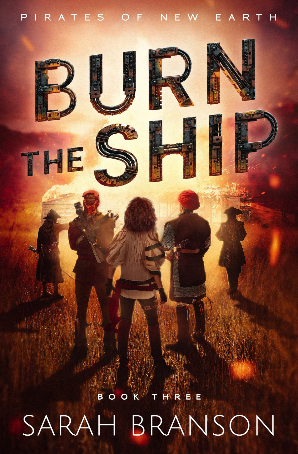 Burn The Ship Pirates Of New Earth Book 3 Branson Sarah