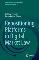 Repositioning Platforms In Digital Market Law Duan V Popovi