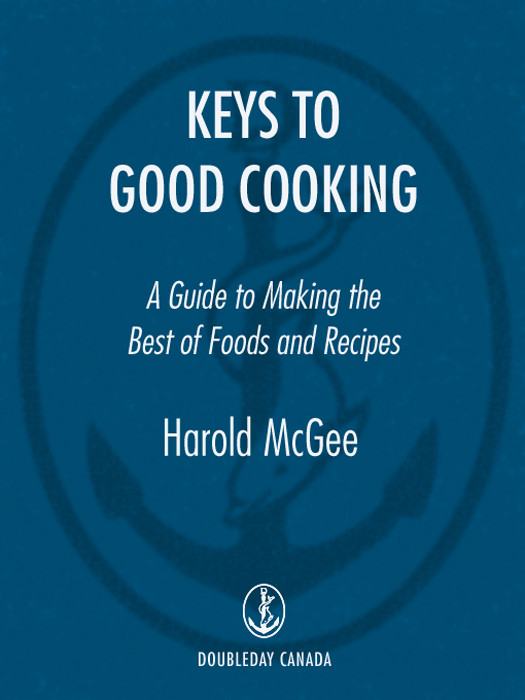 Keys To Good Cooking Mcgee Harold