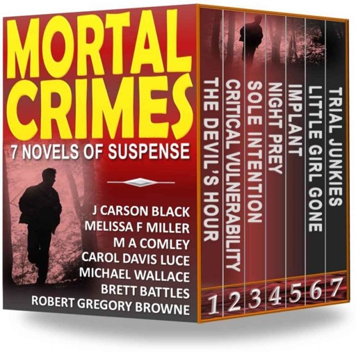 Mortal Crimes 7 Novels Of Suspense Black Jcarson Miller