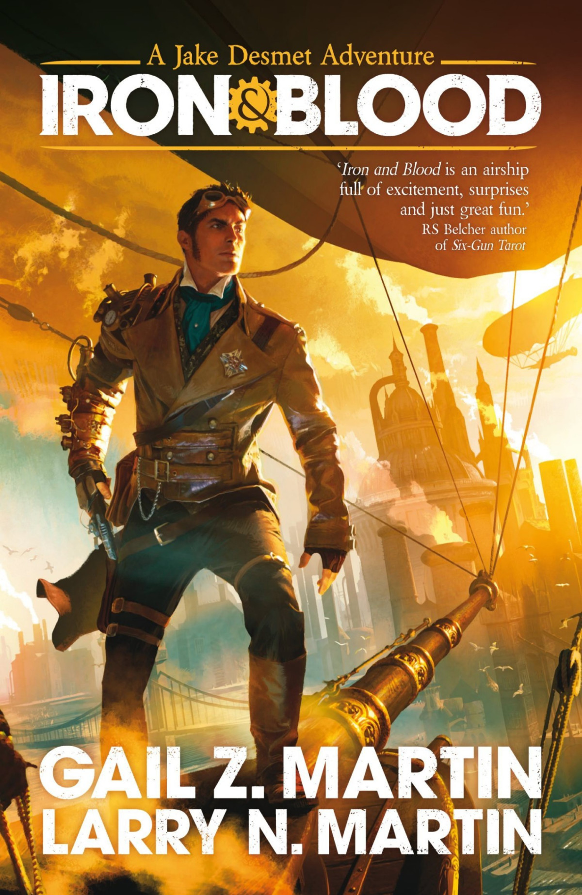 Jake Desmet Adventures 01 Iron And Blood Martin Gail Z