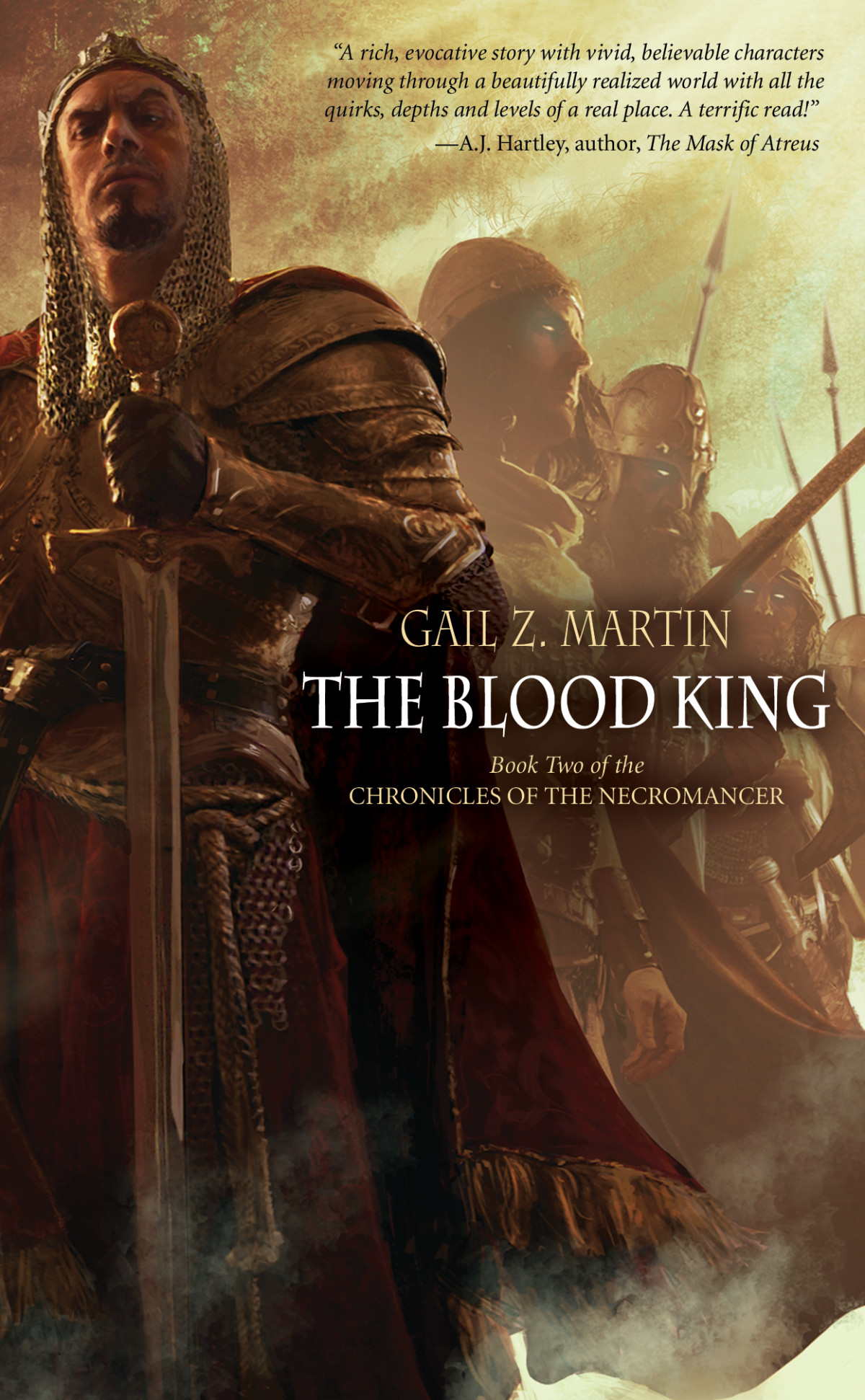 Chronicles Of The Necromancer 02 The Blood King Martin