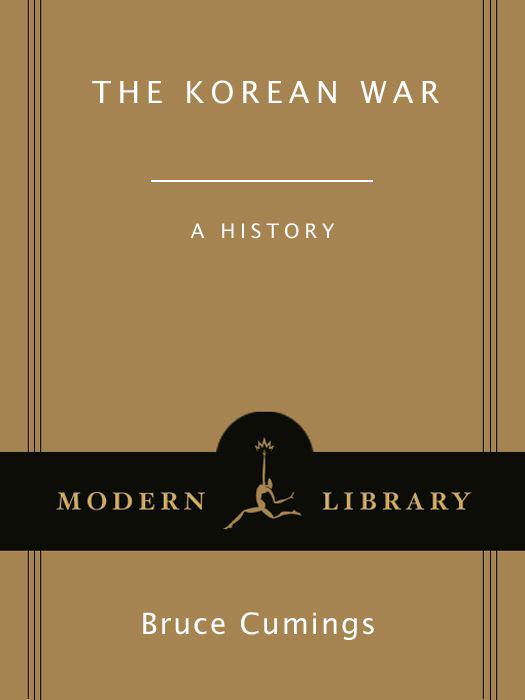 The Korean War A History Cumings Bruce