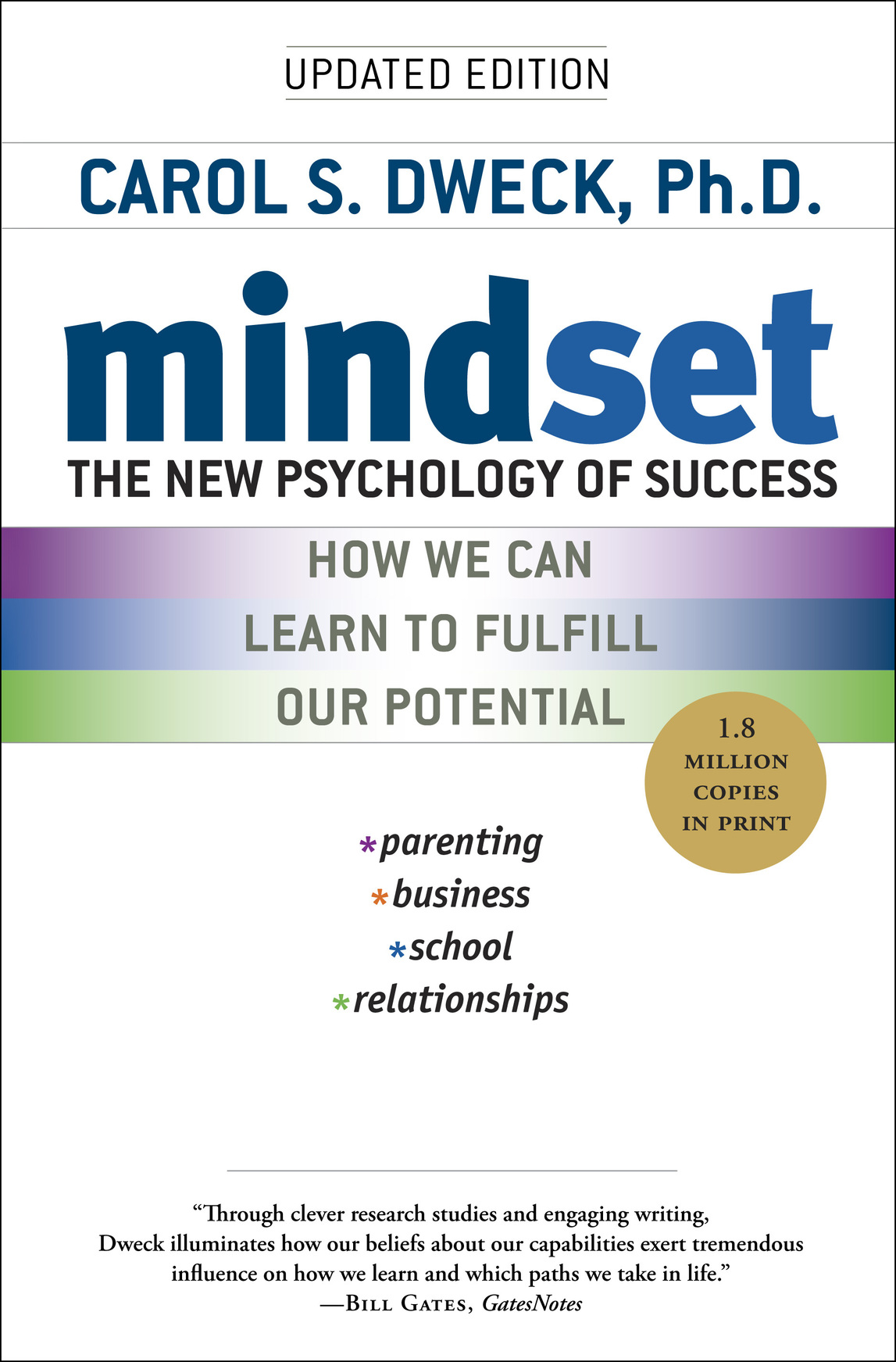Mindset The New Psychology Of Success Updated Edition Carol S Dweck