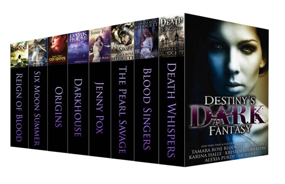 Destinys Dark Fantasy Boxed Set Eight Book Bundle Blodgett