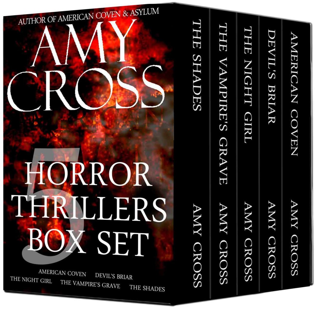 Horror Thriller Box Set 1 American Coven The Night Girl Devils Briar The Vampires Grave The Shades Cross