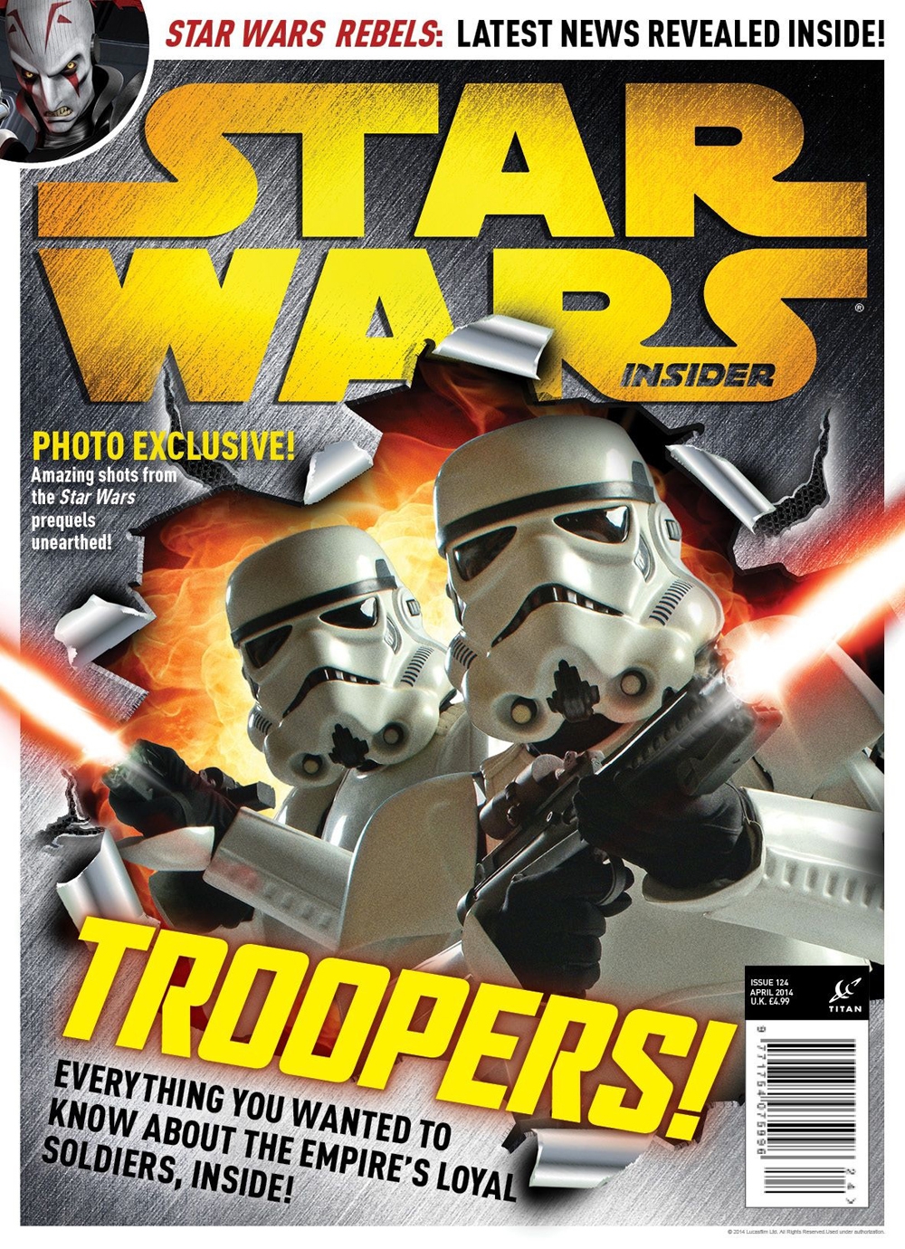 Star Wars 01 Insider 148 Silver And Scarlet Corey