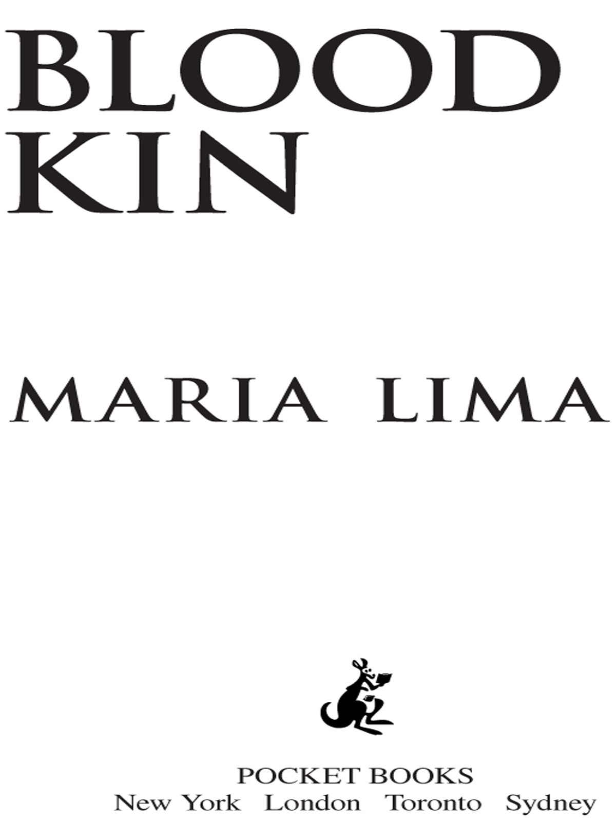 Blood Lines 03 Blood Kin Lima Maria