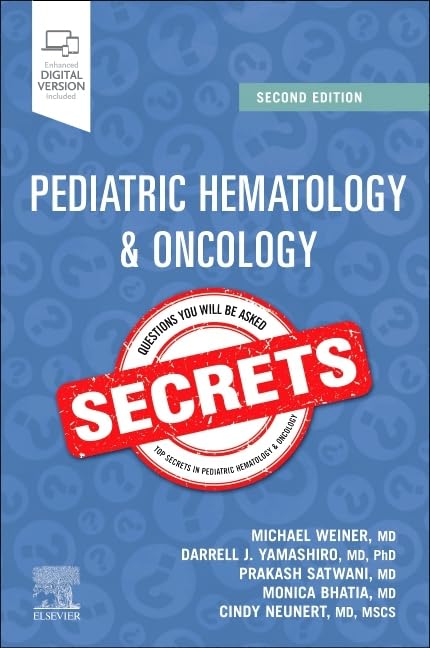 Pediatric Hematology Oncology Secrets 2nd Michael A Weiner