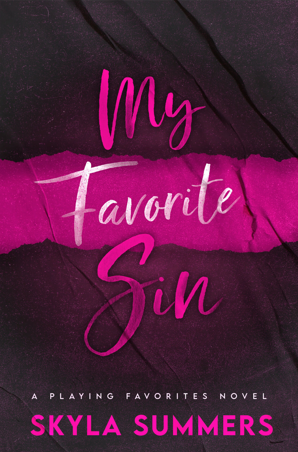 My Favorite Sin 1st Edition Skyla Summers