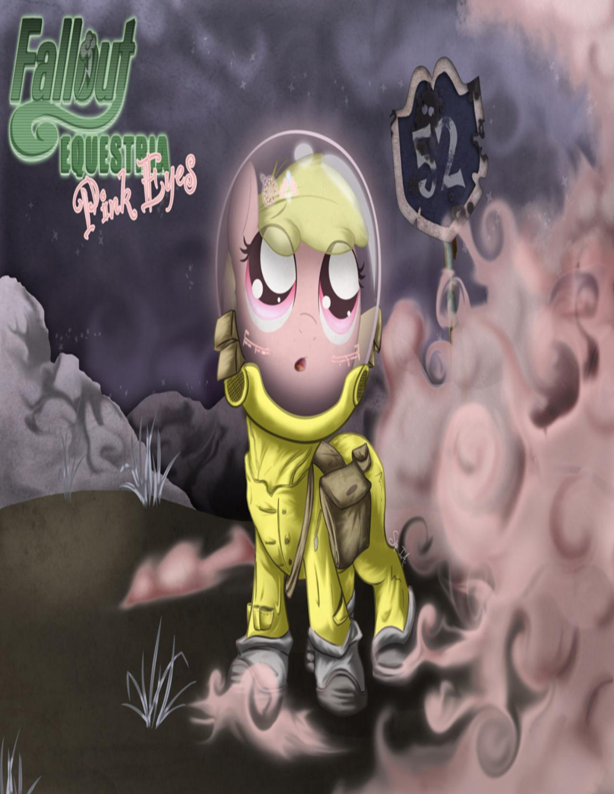Fallout Equestria Pink Eyes Mimezinga