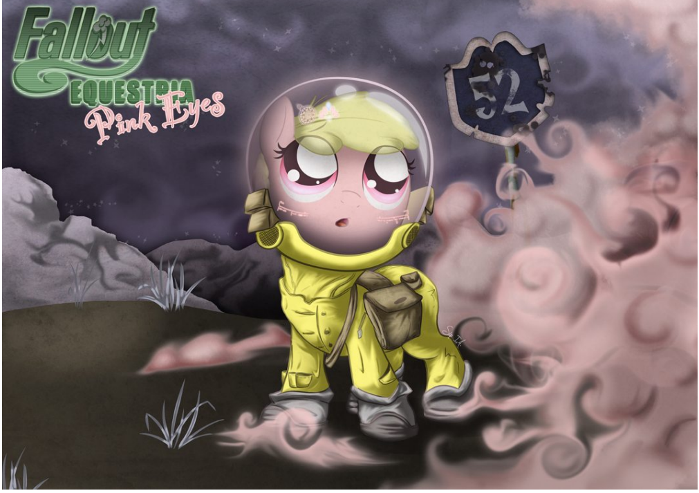Fallout Equestria Pink Eyes Mimezinga
