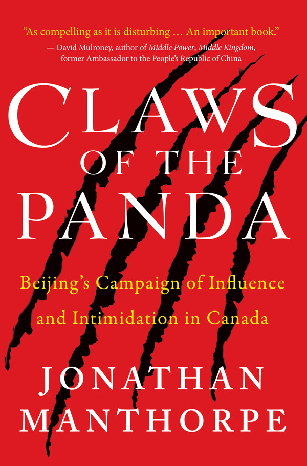 Claws Of The Panda Manthorpe Jonathan