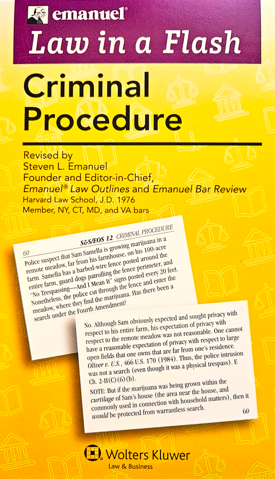 Law In A Flash Criminal Procedure 2nd Edition Steven Emanuel