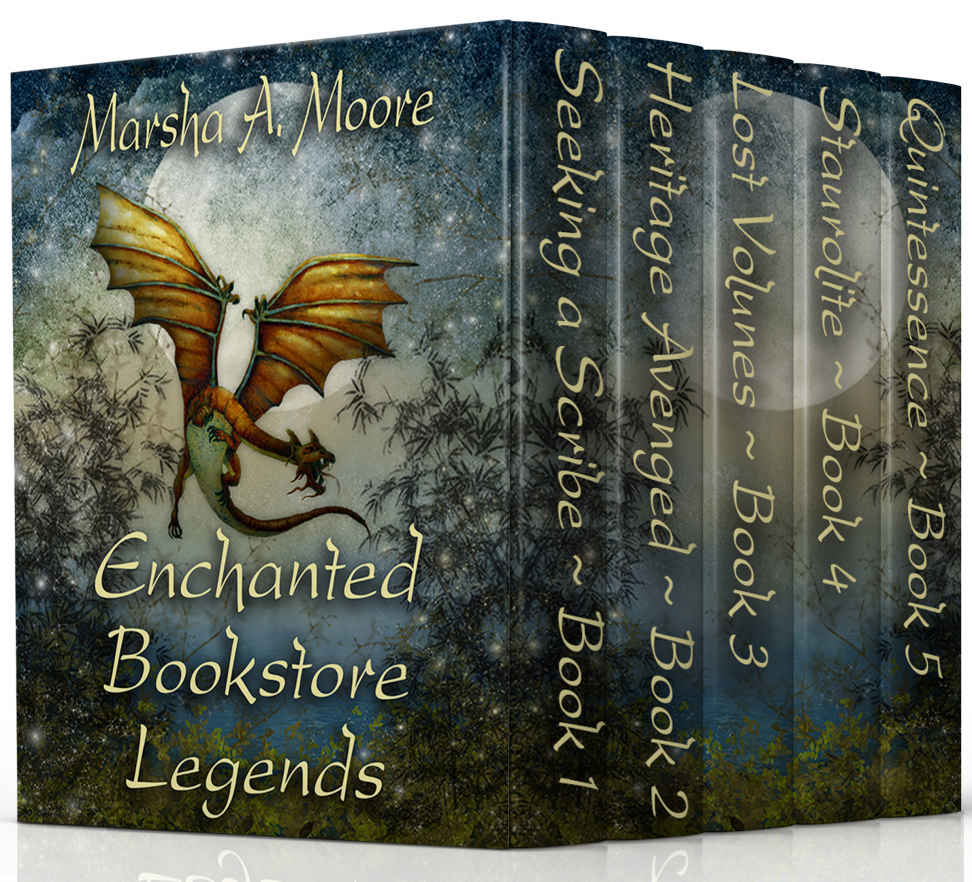 Enchanted Bookstore Legends Box Set 15 Moore Marsha A