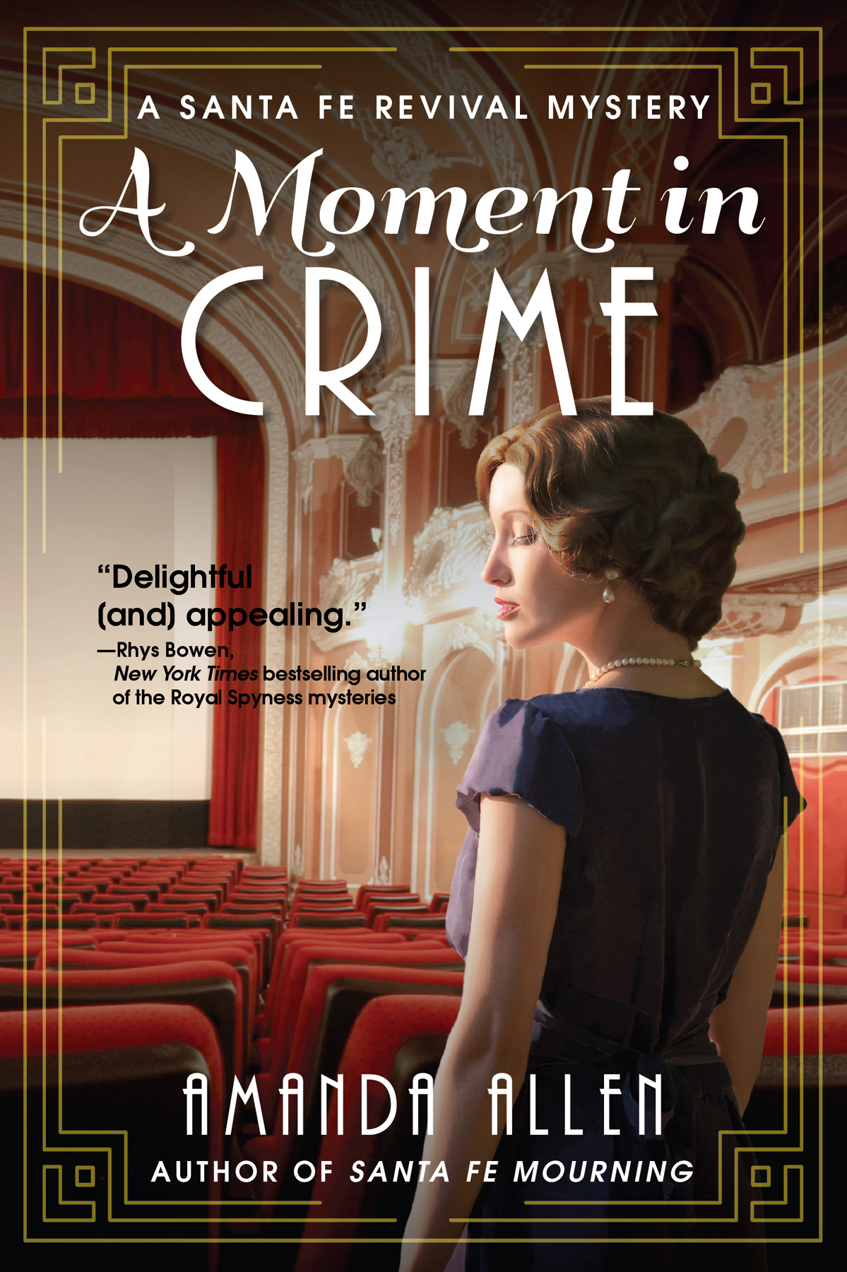 Santa Fe Revival Mystery 02 A Moment In Crime Allen Amanda