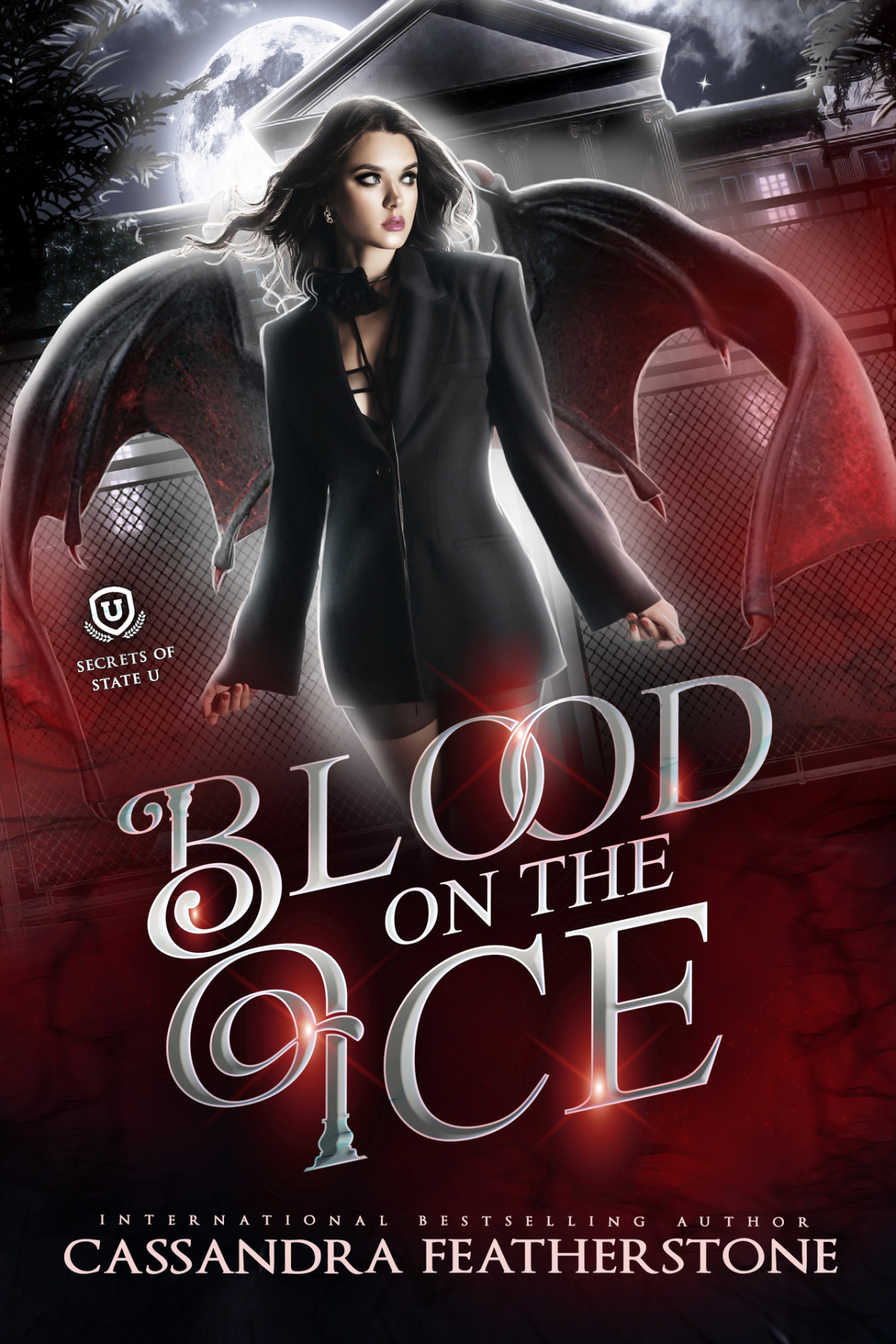 Blood On The Ice A Reverse Harem Shifter Hockey Academy Romance Secrets Of State U Book 1 Cassandra Featherstone