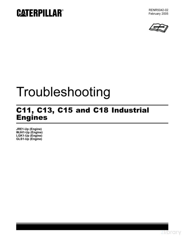 C11 C13 C15 And C18 Industrial Engines Troubleshooting Caterpillar