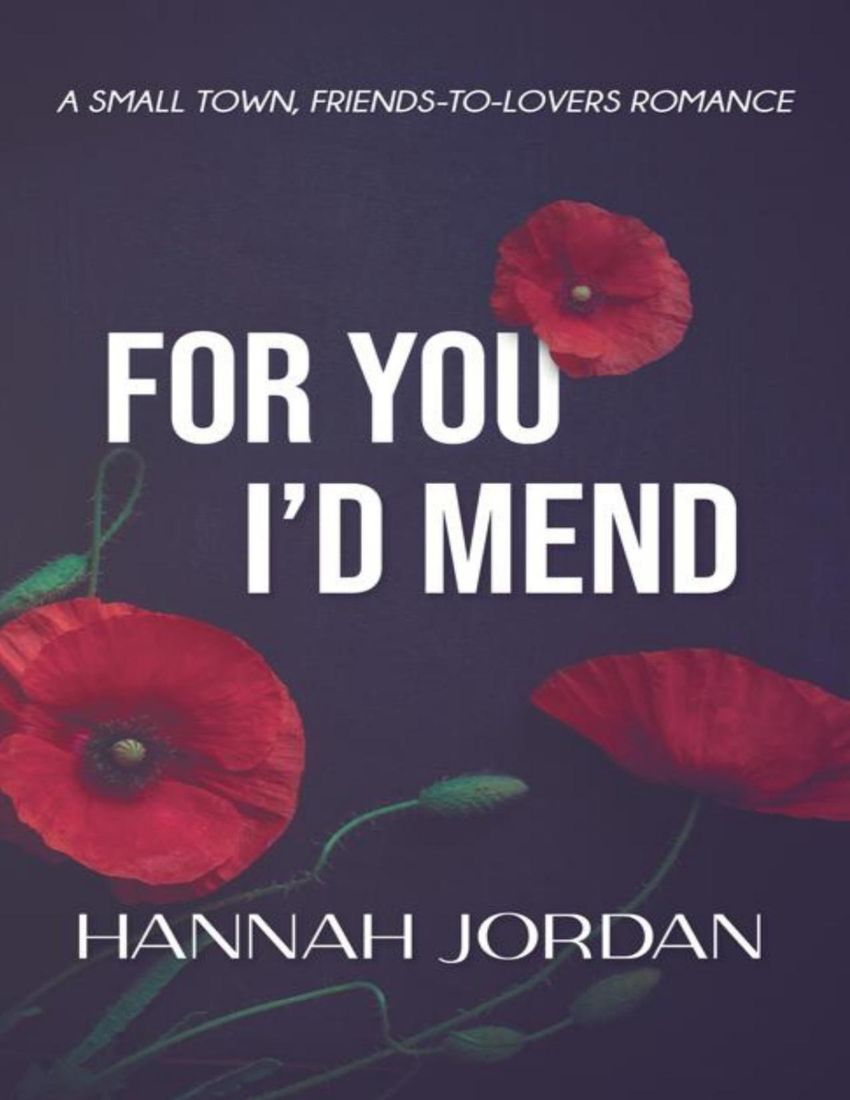 For You Id Mend A Small Town Friendstolovers Romance Peace Falls Series Book 2 Hannah Jordan