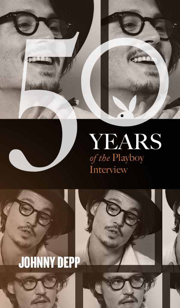 Johnny Depp The Playboy Interviews 50 Years Of The Playboy Interview Depp