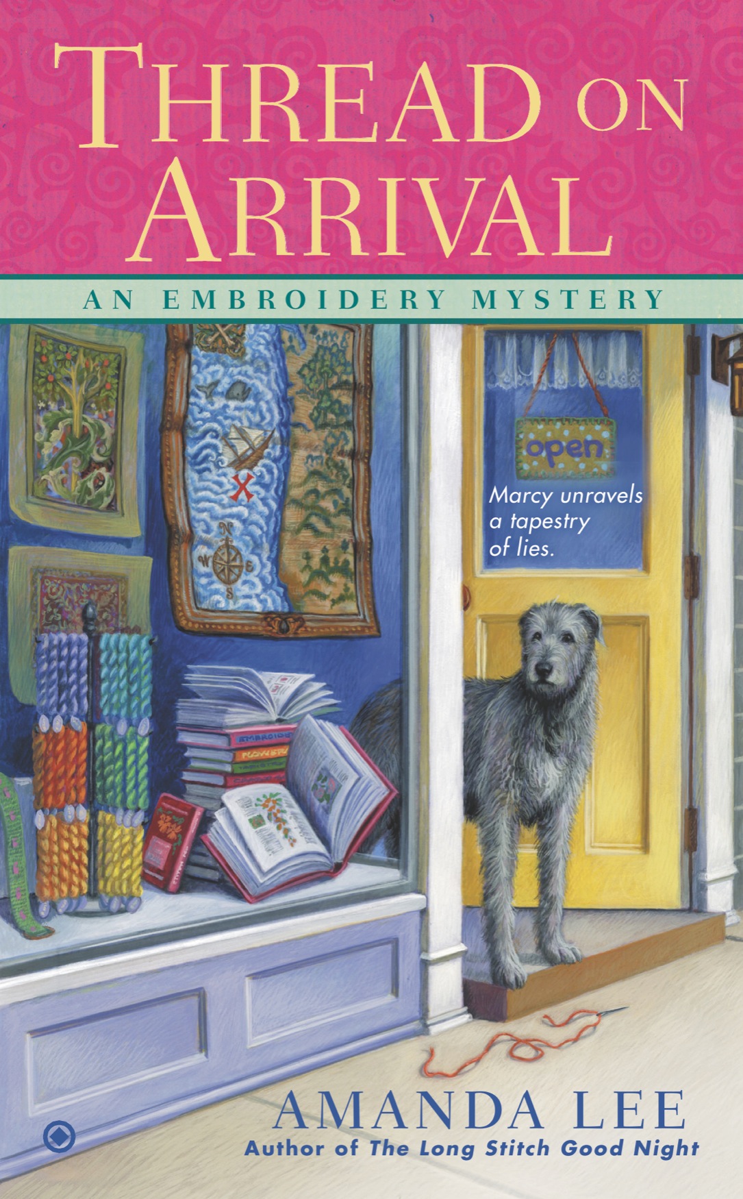 An Embroidery Mystery 05 Thread On Arrival Lee Amanda