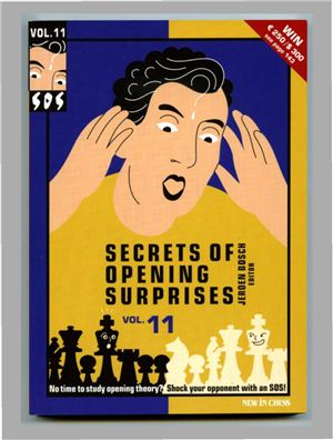 Sos Secrets Of Opening Surprises Volume 11 Bosch J Editor
