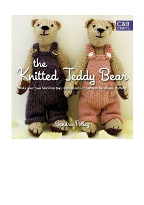 Knitted Teddy Bear Polley S