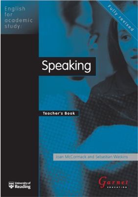 Eap English For Academic Study Speaking Teachers Book Mccormack