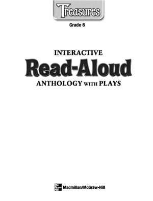 Treasures Interactive Readaloud Anthology With Plays Grade 6 Macmillian