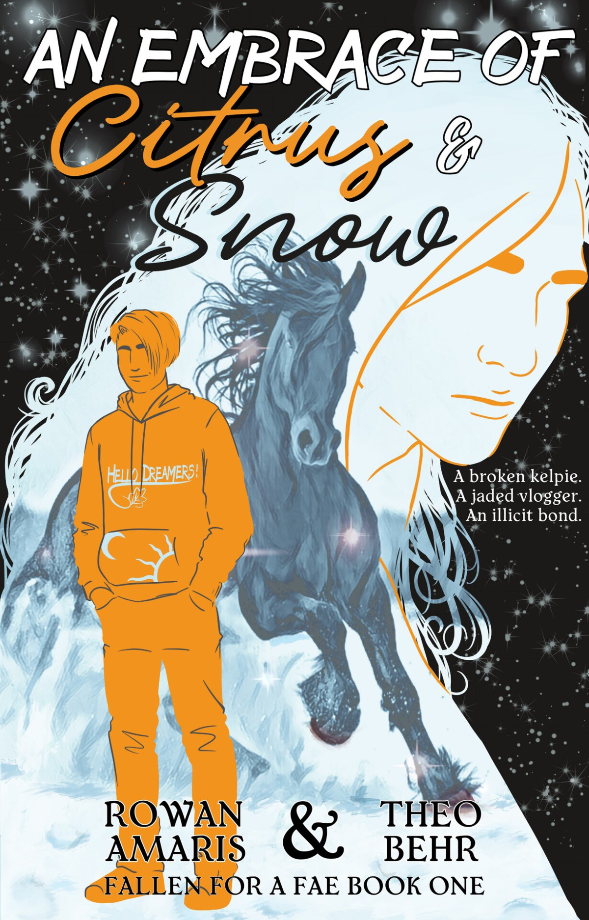 An Embrace Of Citrus Snow Fallen For A Fae Book 1 Rowan Amaris Theo Behr