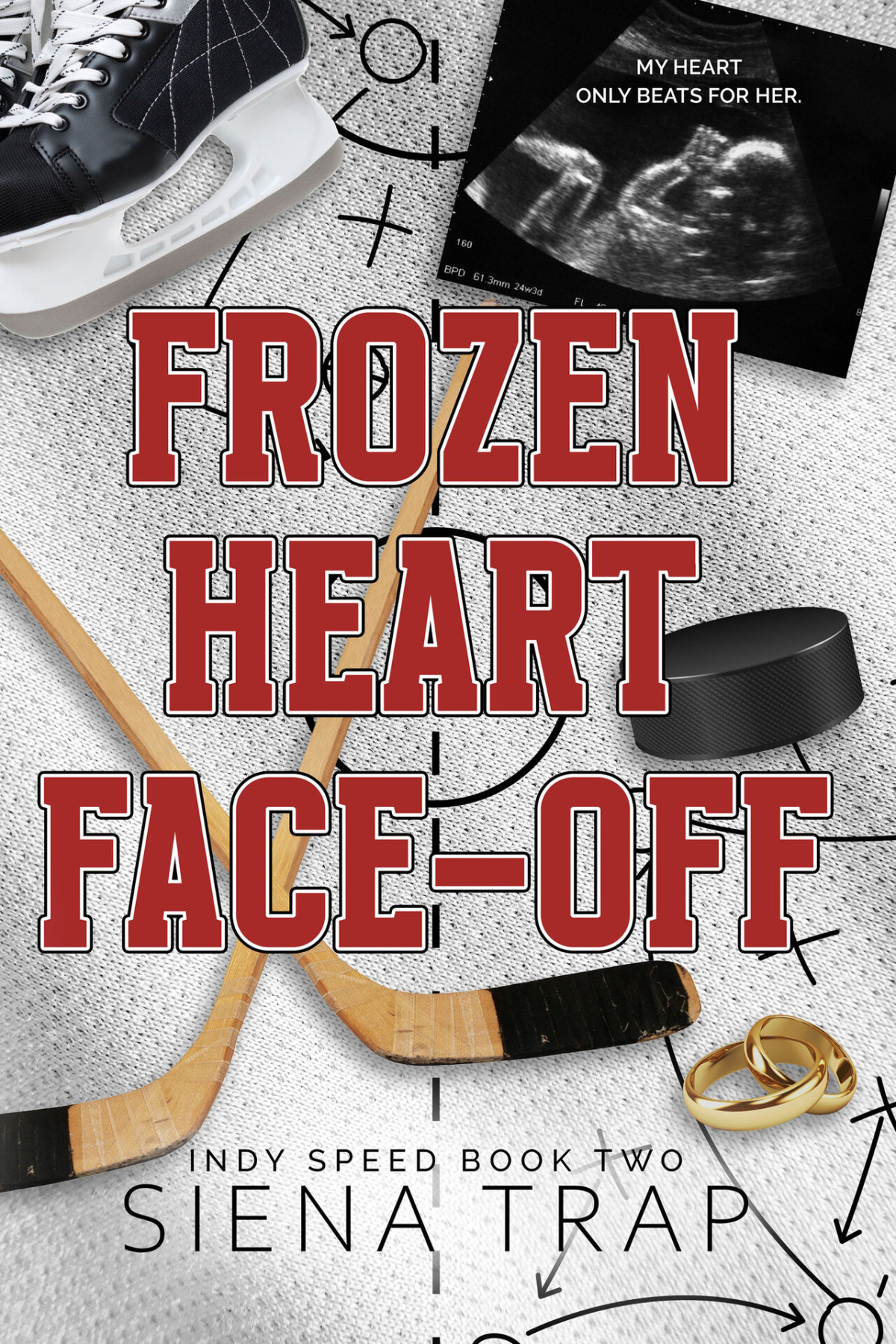 Frozen Heart Faceoff A Hockey Romance Indy Speed Hockey Book 2 Siena Trap