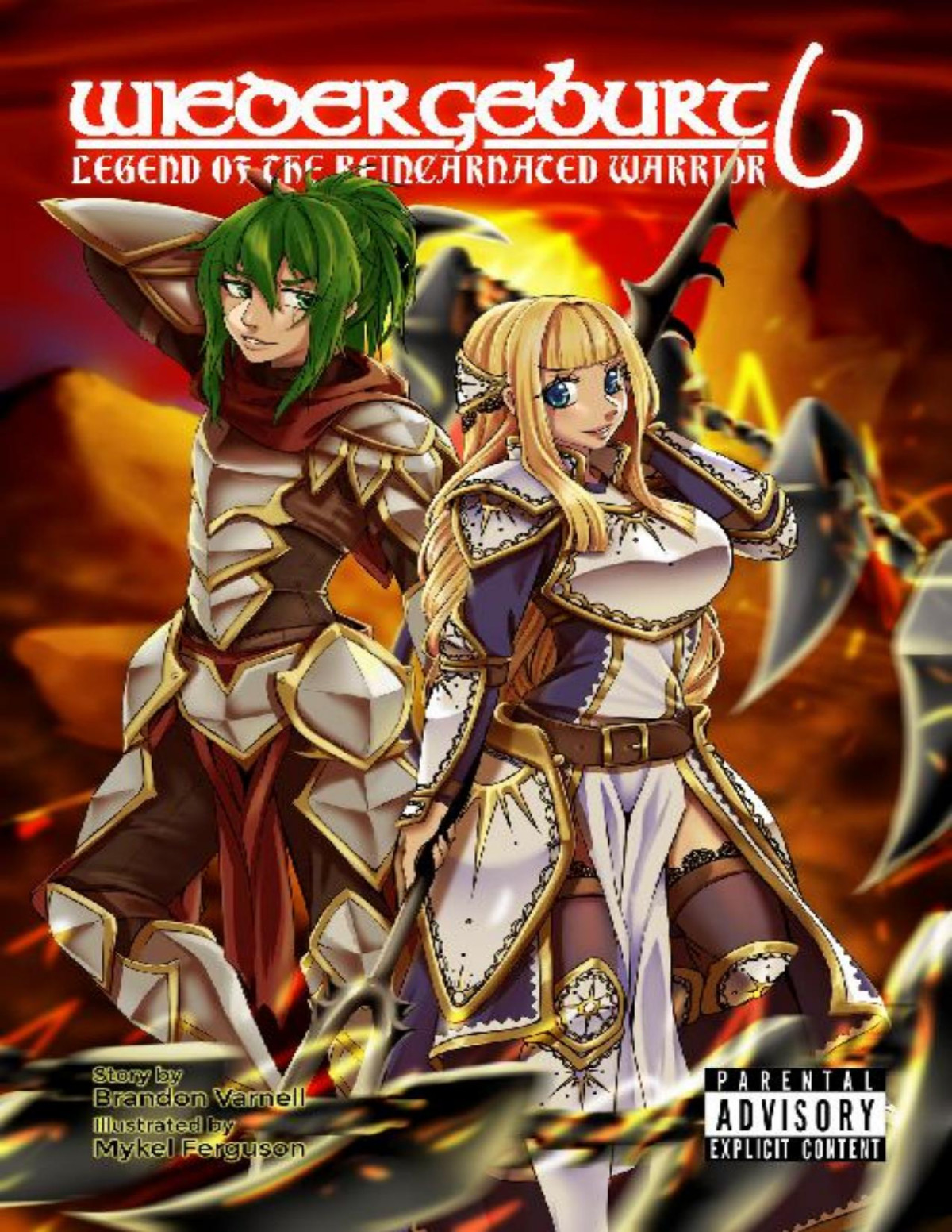 Wiedergeburt Legend Of The Reincarnated Warrior Volume 6 Brandon Varnell