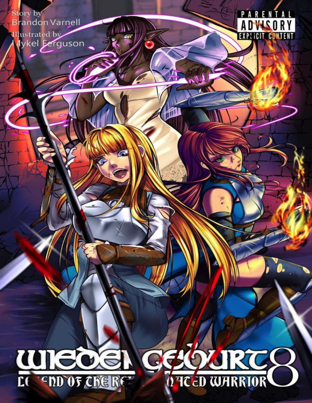 Wiedergeburt Legend Of The Reincarnated Warrior Volume 8 Brandon Varnell