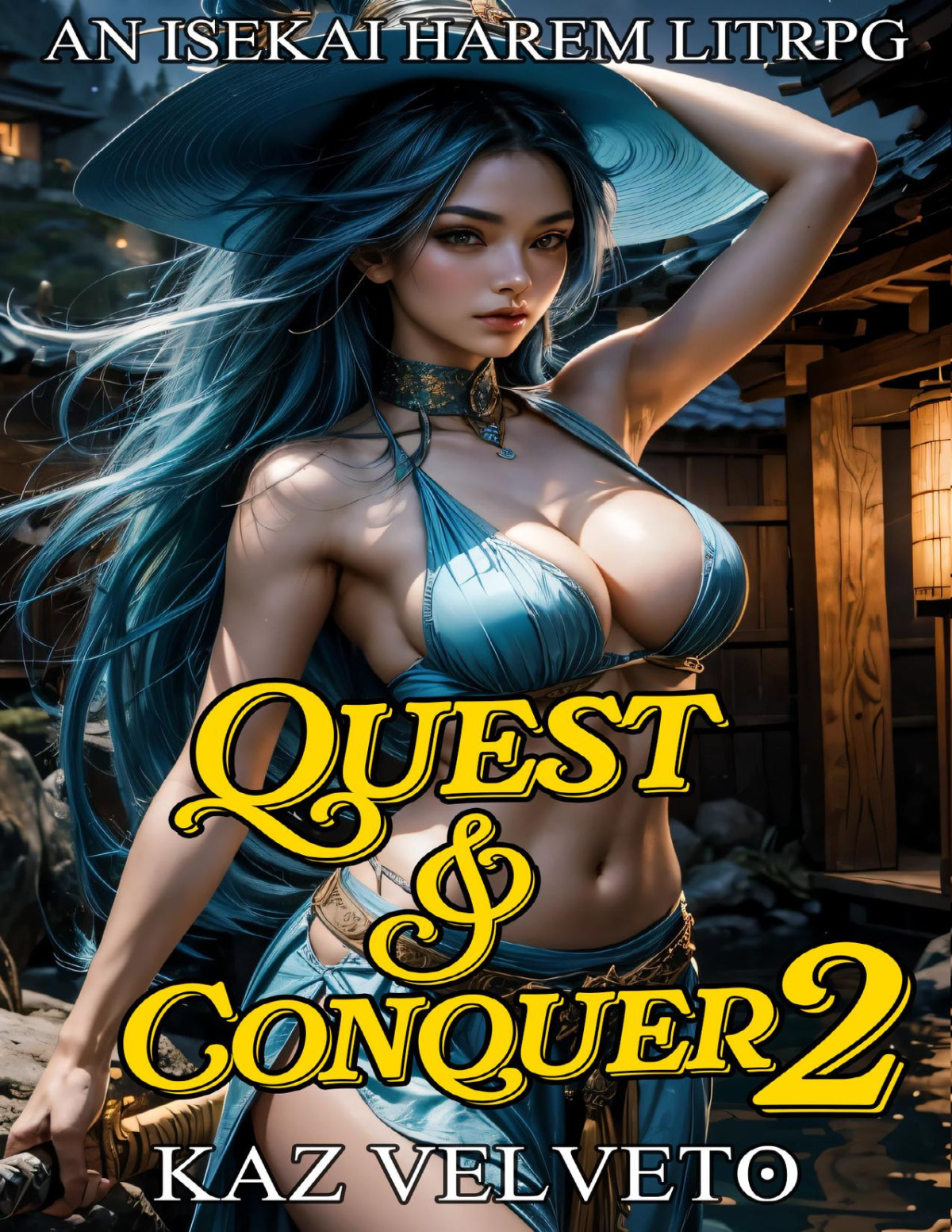 Quest And Conquer 2 An Isekai Harem Litrpg Kaz Velveto