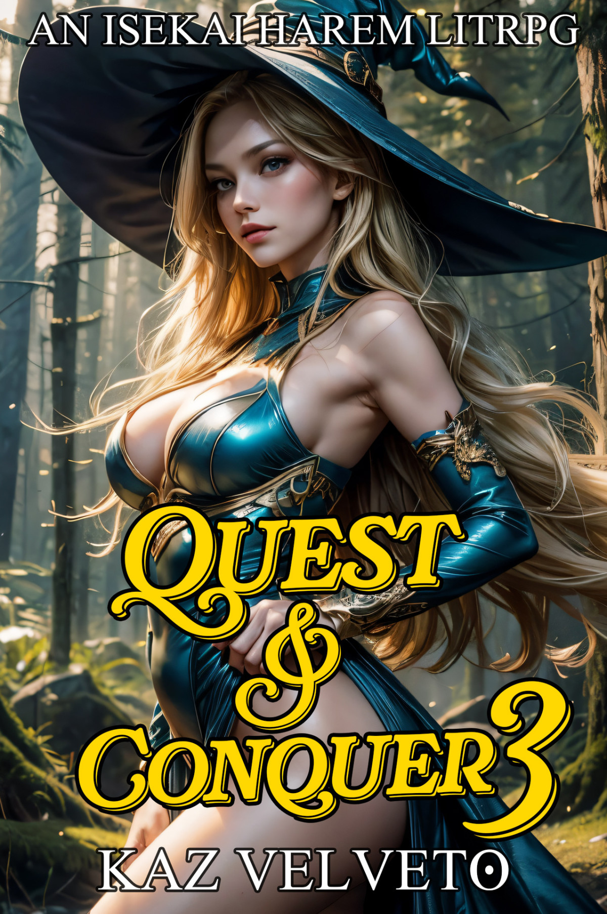 Quest And Conquer 3 An Isekai Harem Litrpg Kaz Velveto
