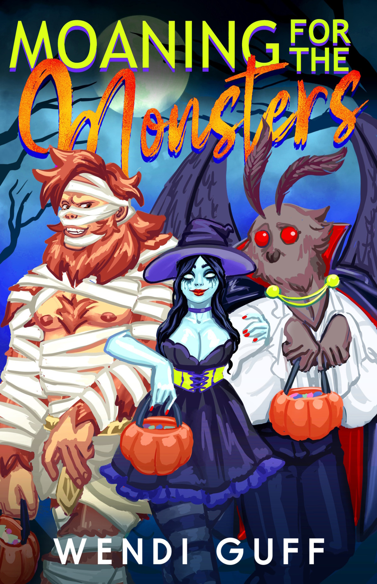 Moaning For The Monsters A Halloween Monster Romance Wendi Guff