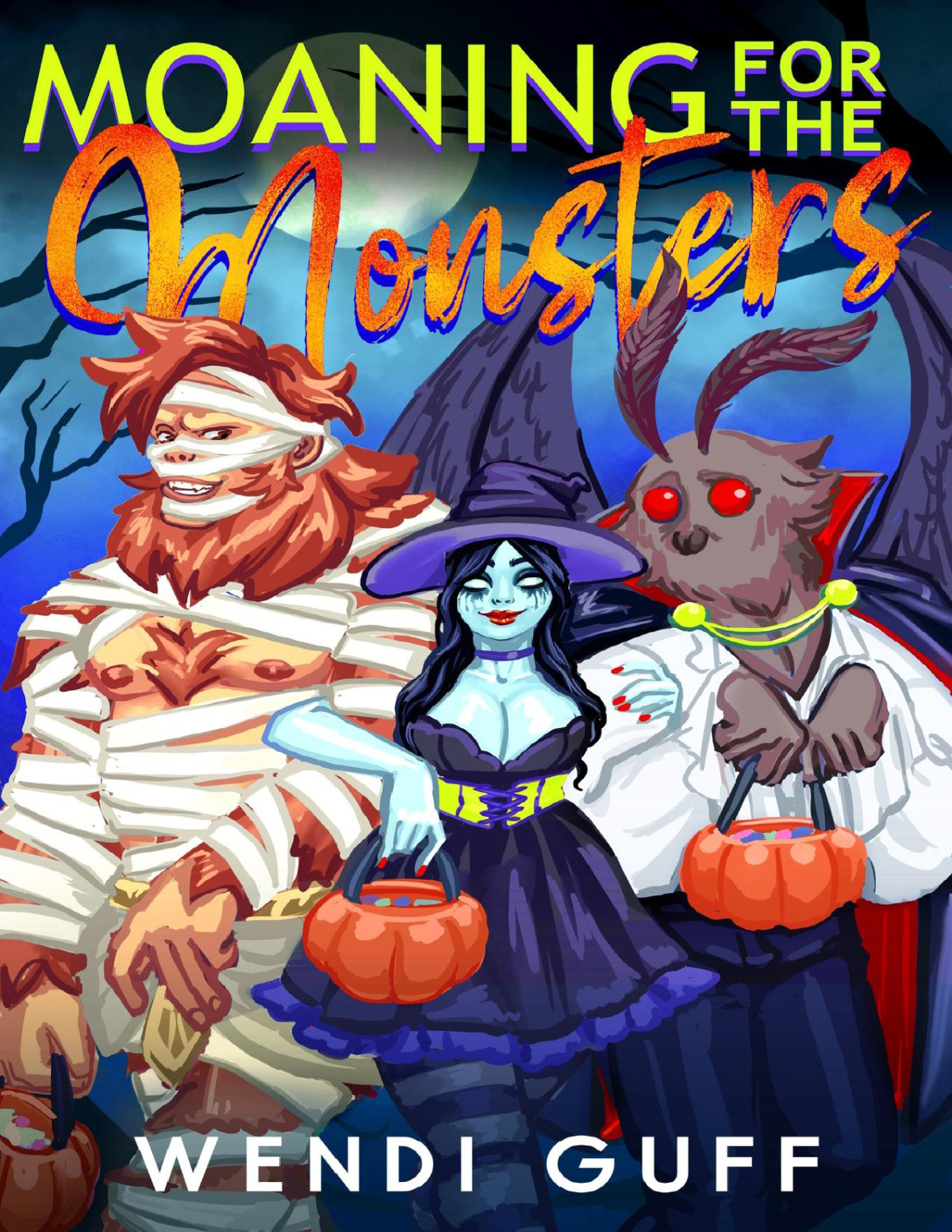 Moaning For The Monsters A Halloween Monster Romance Wendi Guff