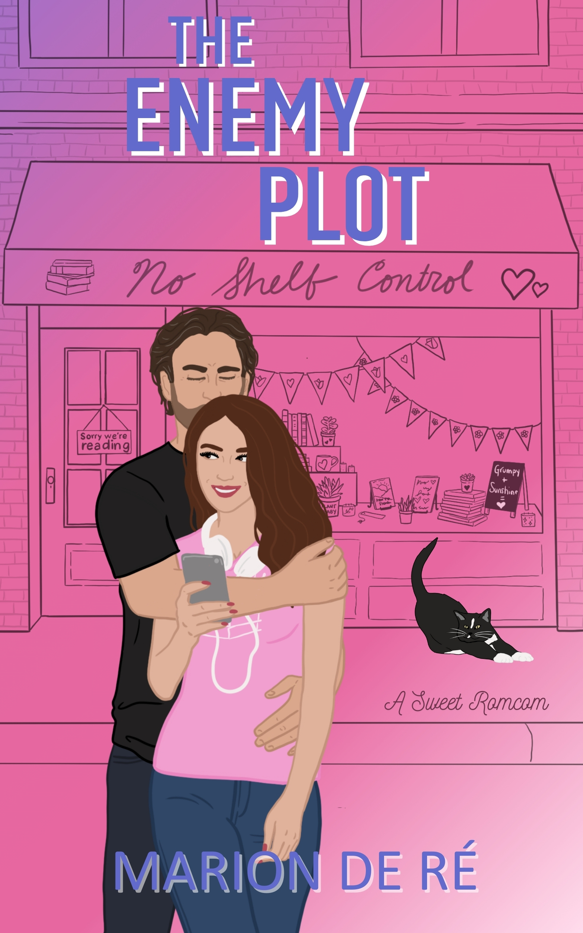 The Enemy Plot A Sweet Grumpy Sunshine Romcom One More Chapter Book 2 Marion De R