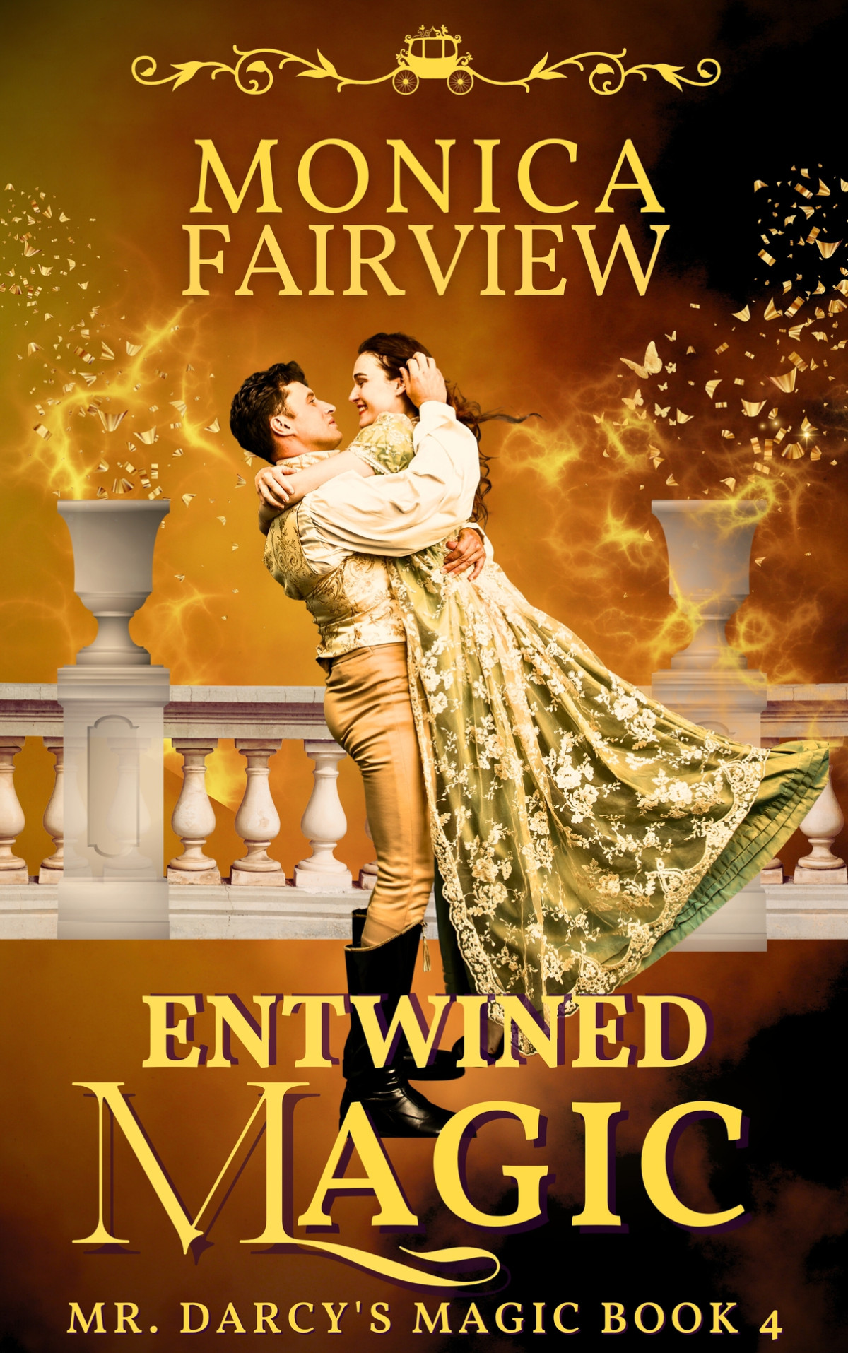 Entwined Magic A Pride And Prejudice Fantasy Variation Mr Darcys Magic Book 4 Monica Fairview