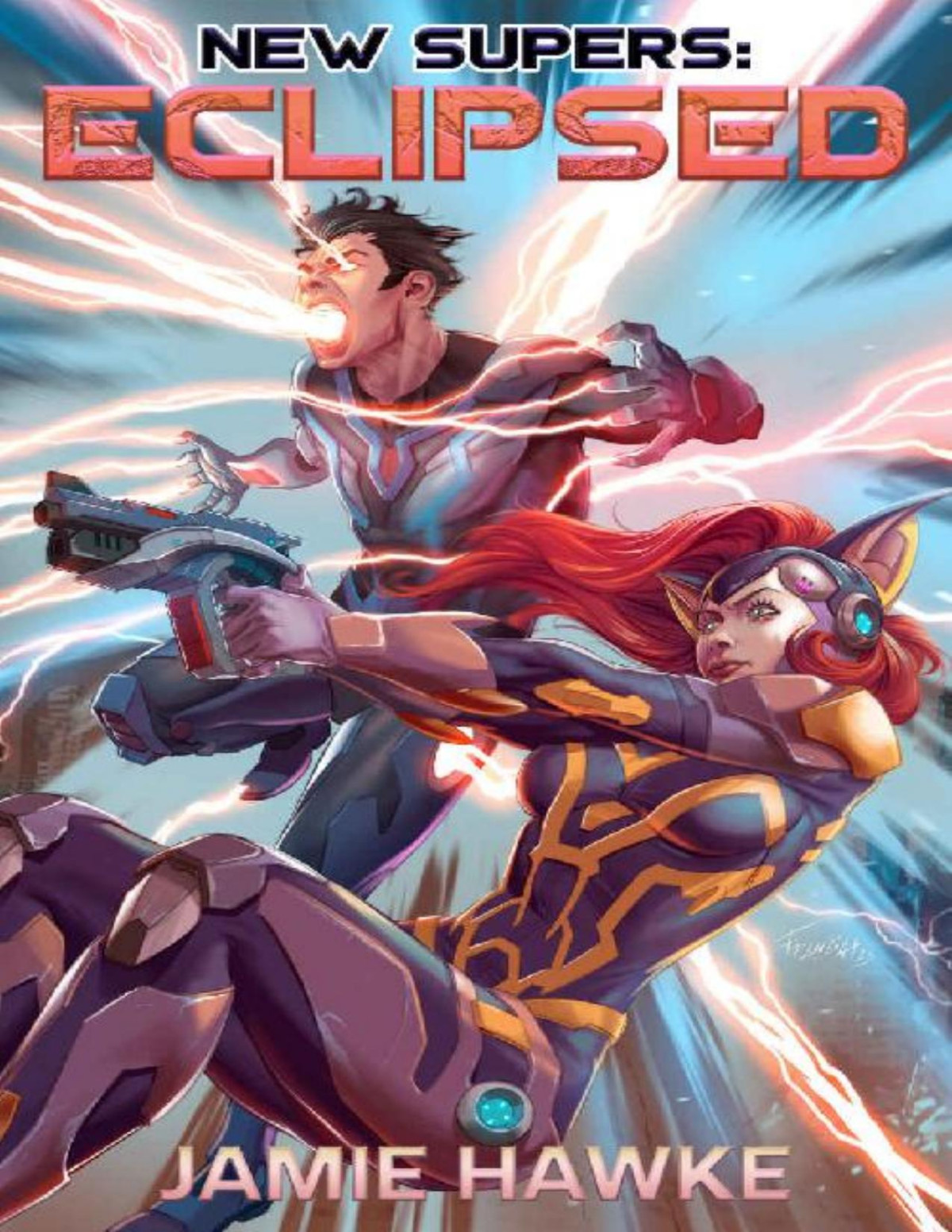 New Supers Eclipsed A Superhero Space Adventure Jamie Hawke