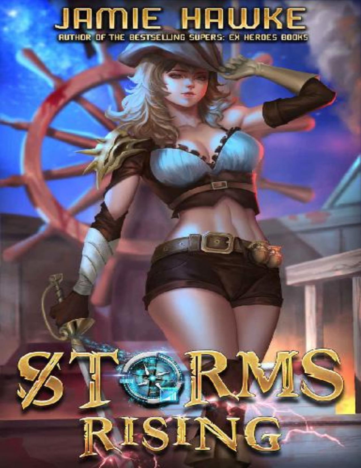Storms Rising A Pirate Litrpg Adventure Jamie Hawke
