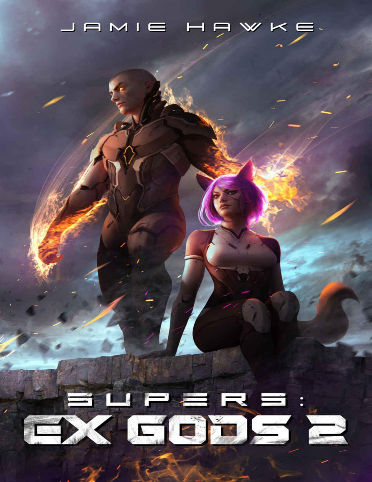 Supers Ex Gods 2 A Superhero Harem Space Opera Jamie Hawke