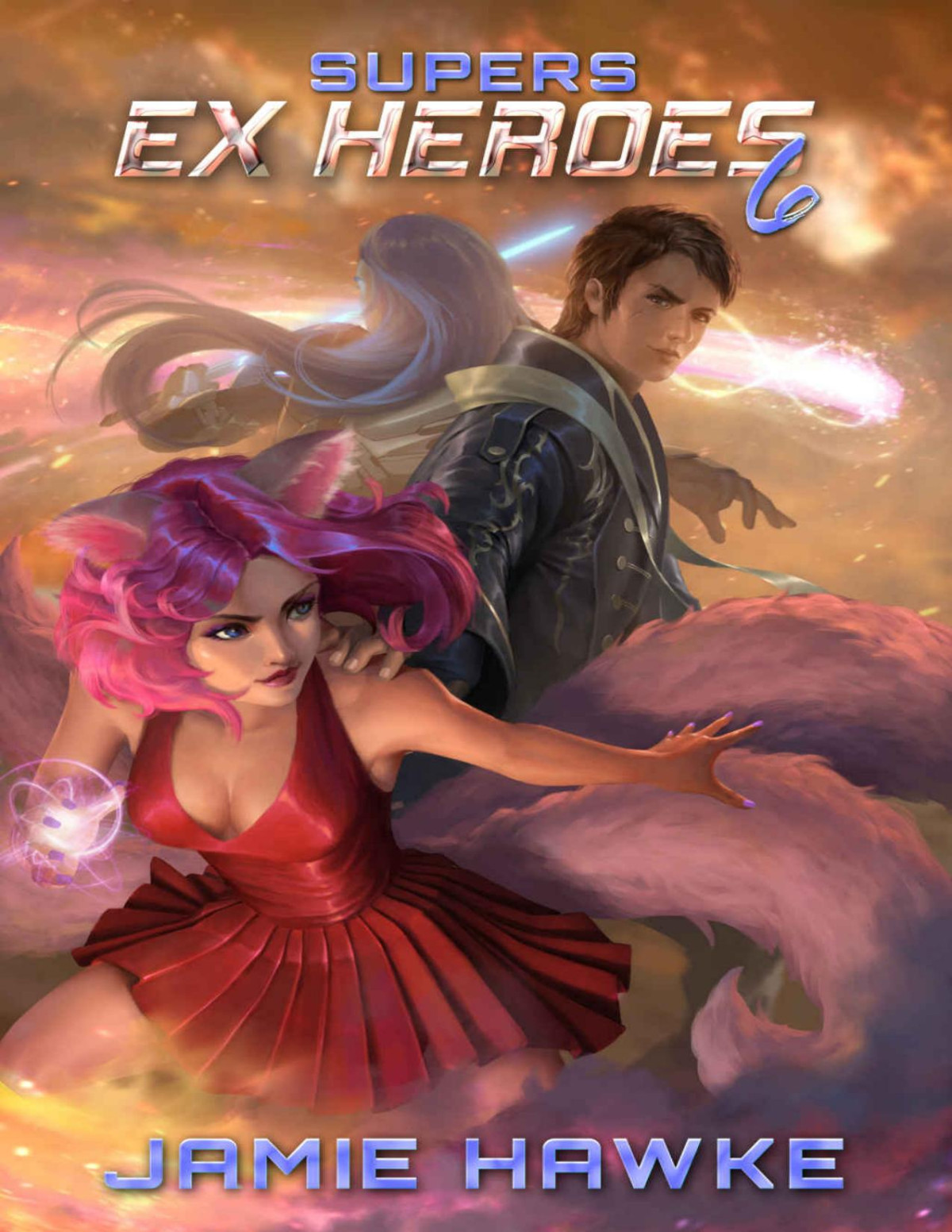 Supers Ex Heroes 6 A Superhero Harem Space Opera Jamie Hawke