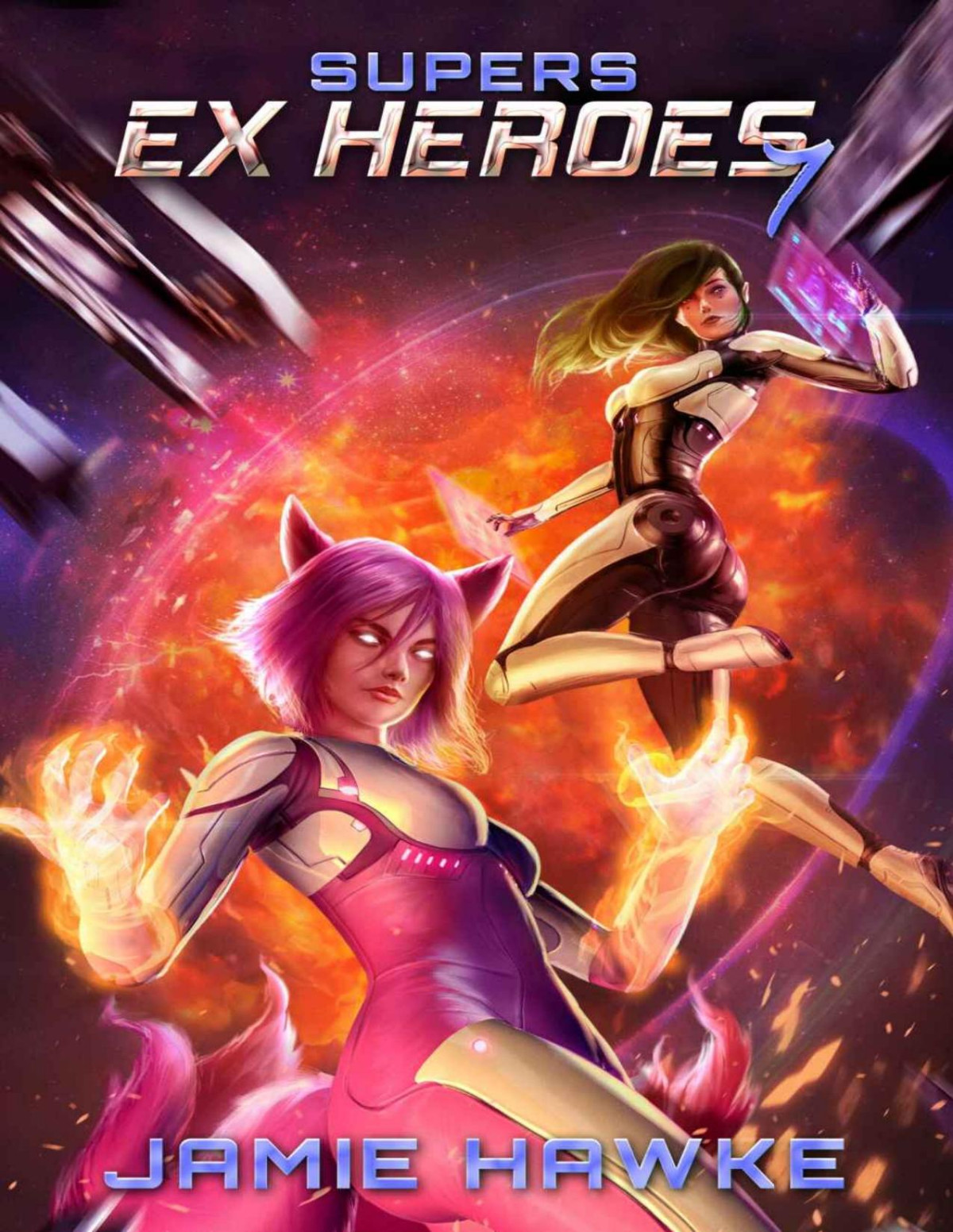 Supers Ex Heroes 7 A Superhero Harem Space Opera Jamie Hawke