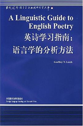 A Linguistic Guide To English Poetry Geoffrey Nleech