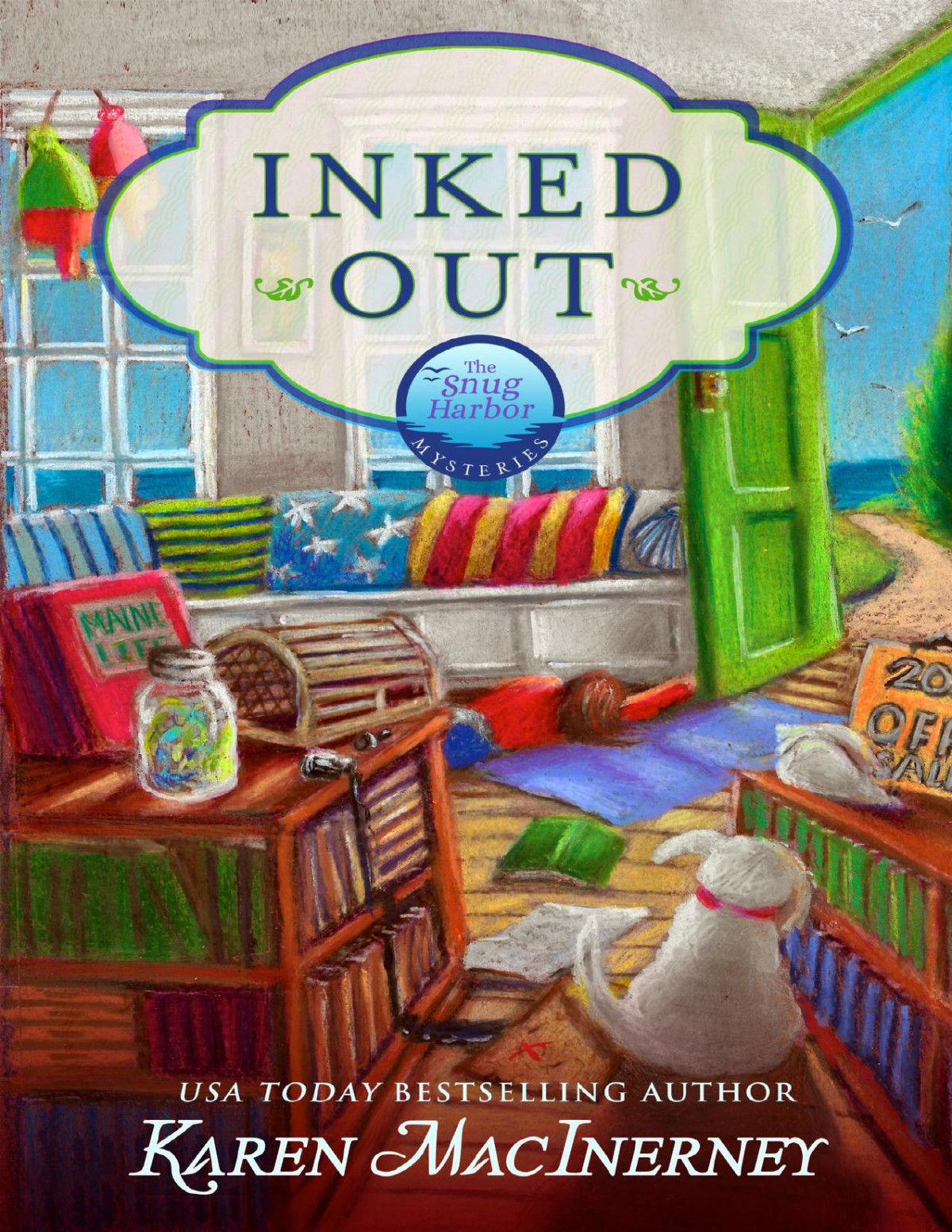 Inked Out A Seaside Cottage Books Cozy Mystery Karen Macinerney