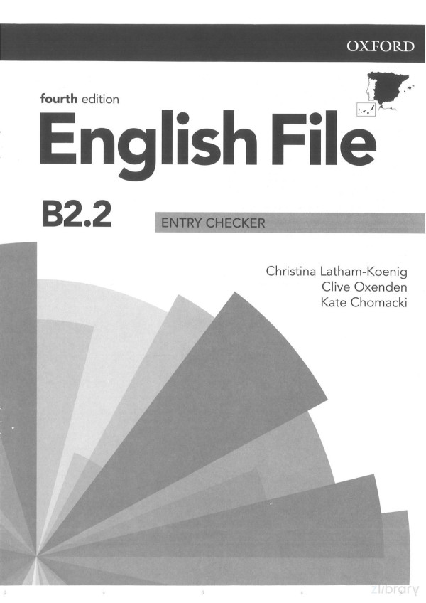 English File B22 Entry Checker And Workbook Answer Key 4th Christina Lathamkoening